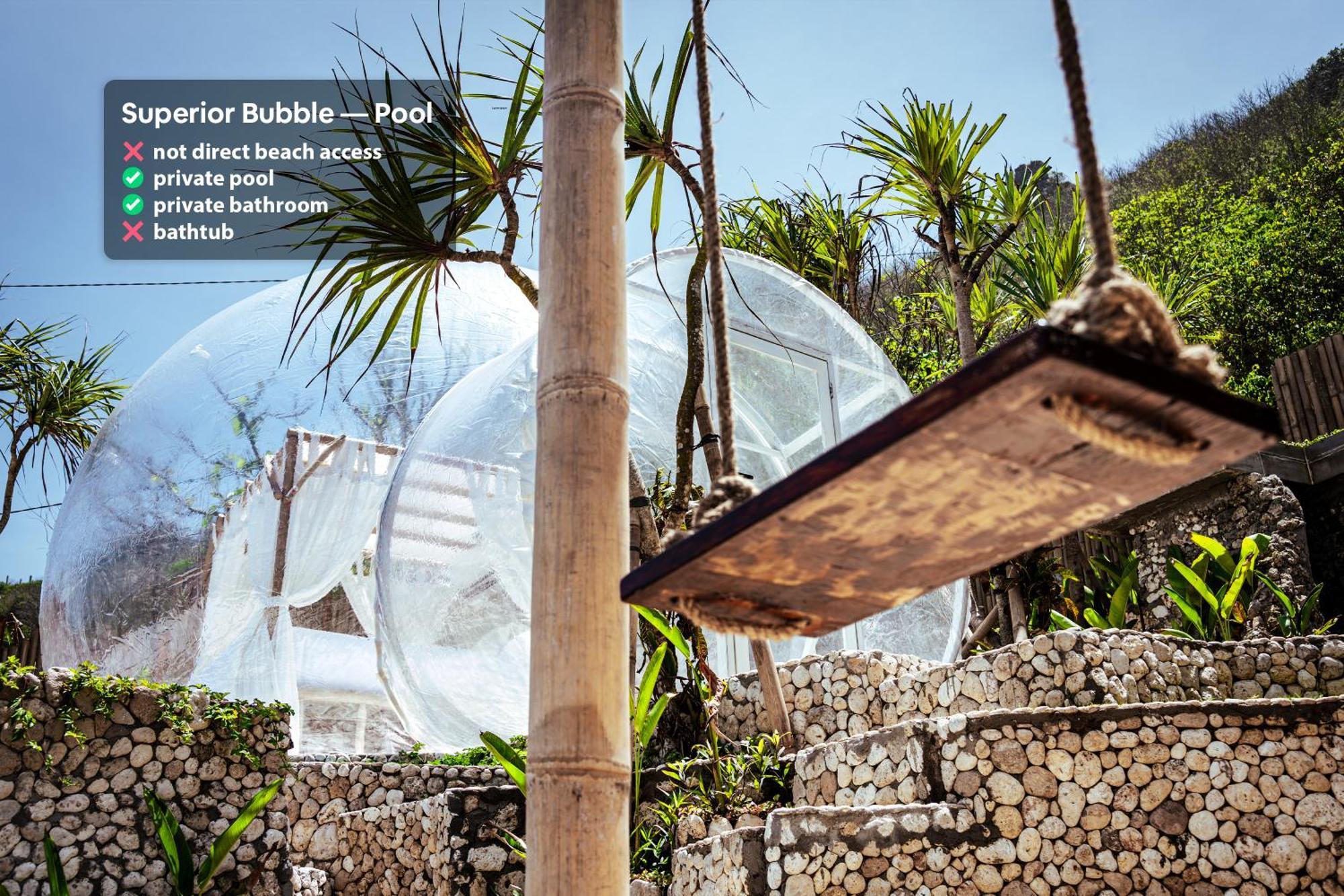 Bubble Hotel Nyang Nyang - Adults Only Uluwatu Δωμάτιο φωτογραφία